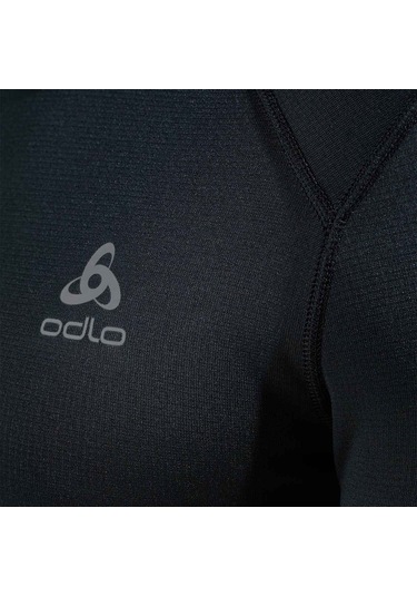Odlo Odlo Fundamentals Active Warm Bl Top Crew Neck L/s Erkek Siyah İçlik Üst 6000 Siyah