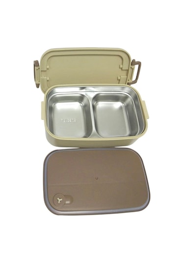 Cooker Çelik Hazneli Tekli Yemek Termosu Yk1560 Kahverengi