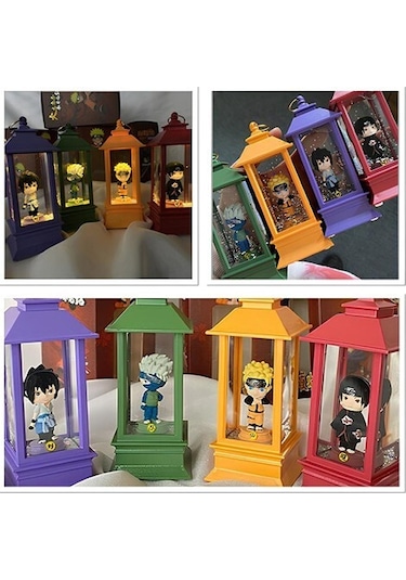 Anime Naruto Figürlü Işıklı Kar Küresi