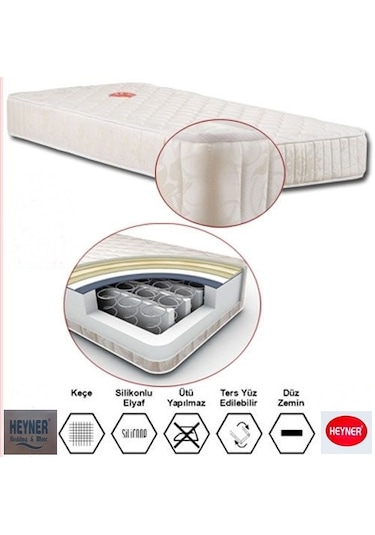 Heyner Ortopedik Yaylı Yatak  Bebek Yatağı 70 x 120 CM