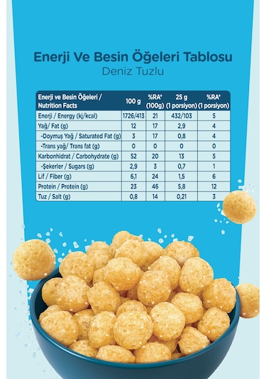 Nohut Cipsi - Deniz Tuzlu 50 G X 3 Adet