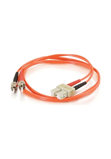 Cabex - MM SC-ST Dublex Fiber Optik Patchcord Multimode 1 MT