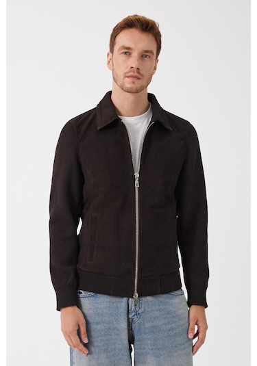 Leopoldo Kahverengi Nubuk Deri Mont Kahverengi