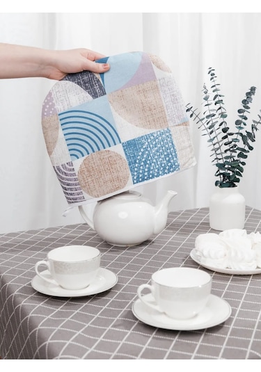 Rukavica Çaydanlık İçin Örgü Sırık / Tencere Kapağı 316332245 Açık Mavi