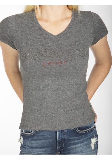 ROBERTO CAVALLI  Kadın T'shirt RRC5489L Gri