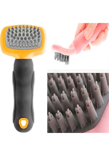 Cat Idea Banyo Fırçası Sarı