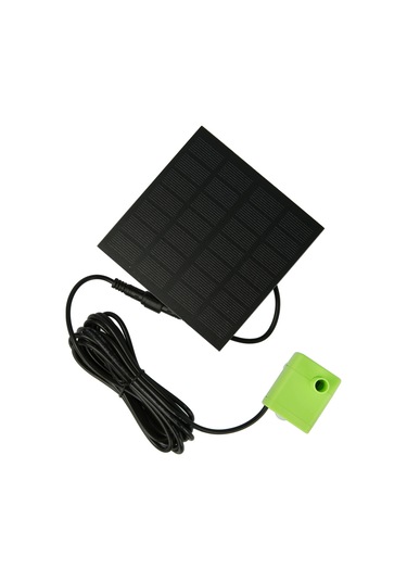 Xiyyadms Güneş Enerjili Süs Makyası - 7v 1.4w Süngerli Pompa, Çiçek Desenli Fışekler, Kuş Havuzu/ Bahçe/ Kayalık İçin Su Döngüsü Ve Dekorasyon