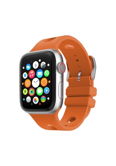 Apple Watch 10-11 42mm Kordon 1/2/3/4/5/6/se/7/8/9 38-40-41mm Kd-143 Silikon Kordon