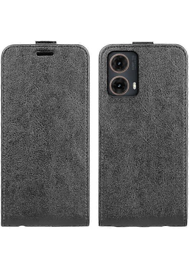 Motorola Moto G85 5g İçin R64 Dikey Kapaklı Deri Kılıf Çok Renkli