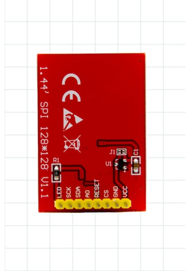1.44 Inch 128x128 Spı Renkli Tft Lcd Ekran