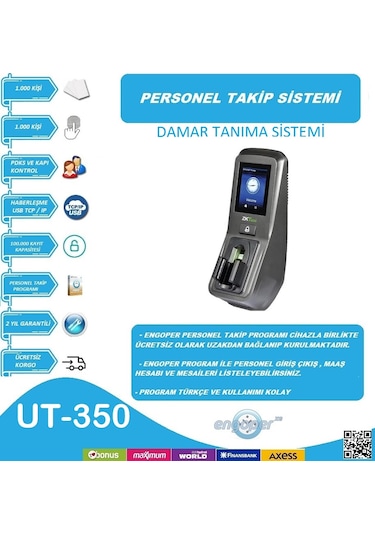 ZKTECO FV350 DAMAT TANIMA GEÇİŞ SİSTEMİ