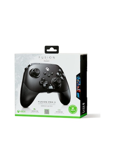 Xbox Series X S Pro 3 Fusion Oyun Kolu Lisanslı Kablolu Siyah