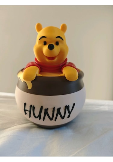 Bal Kavanozlu Sevimli Ayı Figürü 16cm