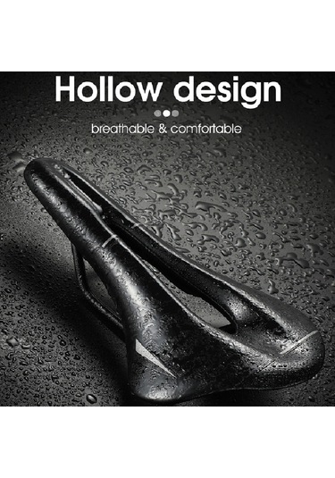 West Bıkıng-bisiklet Koltukları Dağ Bisikleti Koltukları Rahat Y22578-1 Siyah