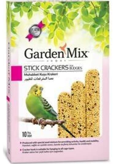 Garden Mix  Ballı Muhabbet Kuşu Krakeri 10 Lu