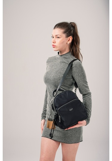 Ççs Kadın Sırt Çantası Ccs18025 Siyah Siyah