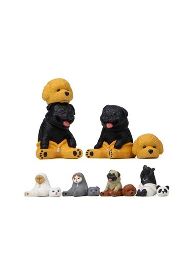 Lijinxu Mini Hayvan Heykelcik Peri Bahçe Malzemeleri Dollhouse E