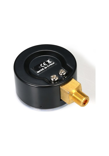 Maiyame 50mm Çift Ölçekli 0-160psi/0-11bar Hidrolik Manometre, 1/8" Npt Alt Bağlantılı, Metal Kasa, Gaz/sıvı Basıncı Ölçümü