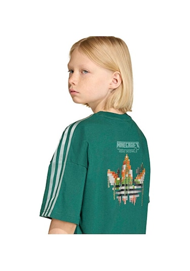 Adidas Lo Tee Çocuk Günlük Tişört Ke2704 Yeşil Yeşil