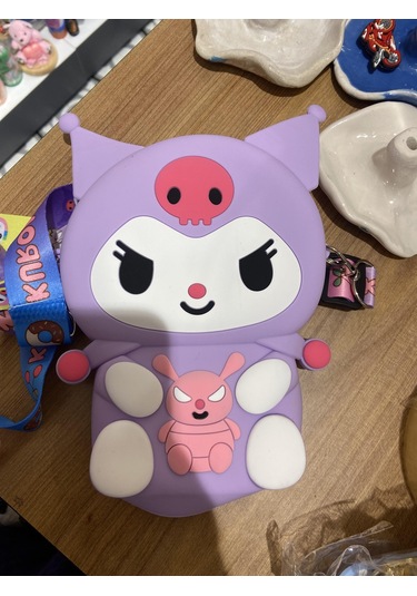 Kawai Kuromi Büyük Boy Omuz Çantası-2440 Altın