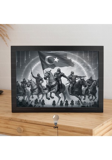 Tablo Pazarı Led Işıklı Tablo - Otoman