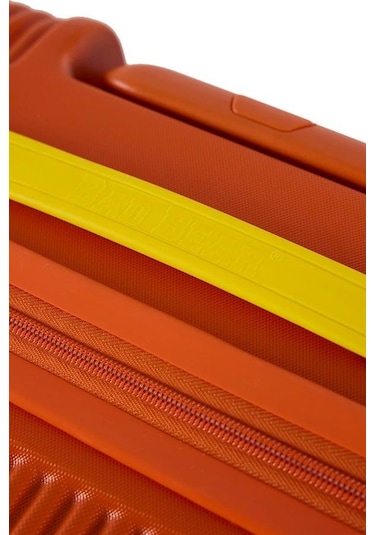 Bad Bear Logo Suitcase 23.01.80.003t Turuncu Kabin Boy Valiz 40lt Turuncu