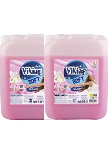 Yumuşatıcı Gül-zambak 2x5 Lt 122 Yıkama Diğer