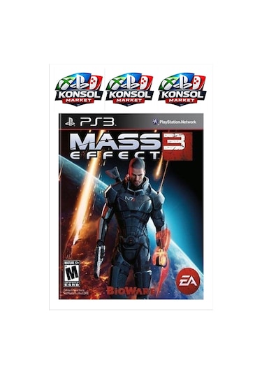 Mass Effect 3 - Playstation 3 Oyunu Açılmış
