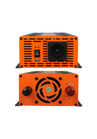 Powermaster Pm-2000b 24 Volt 2000 Watt Led Ekranlı Power Inverter