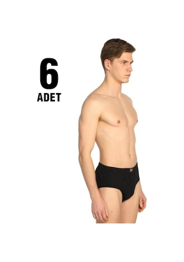 Tutku Erkek Penye Kom Slip Külot 6 Adet