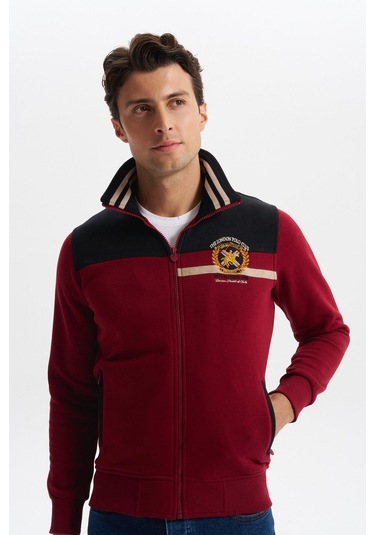 Arma Erkek Slim Fit Örme Basic 3 İplik Şardonlu Dik Yaka Tam Fermuar Mont %70 Pamuk %30 Polyester K4myo9378 Bordo Arma Erkek Slim Fit Örme Basic 3 İplik Şardonlu Dik Yaka Tam Fermuar Mont %70 Pamuk %30 Polyester K4myo9378 Bordo
