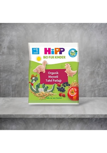 Organik Meyveli Tahıl Patlağı 30 Gr