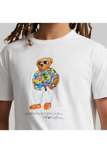 Polo Ralph Lauren Erkek T-shırt 710854497032 710854497032 Beyaz