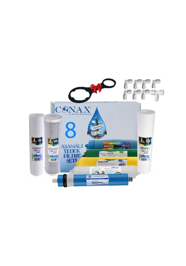Açık Kasa 8 li Filtre Seti Benc Membranlı