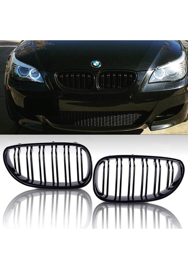Bmw E60 M Tech Panjur Tam Uyumlu Parlak Siyah