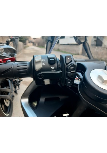 Cfmoto 250sr - 250nk Uyumlu Korna Basma Aparatı Renk:gri