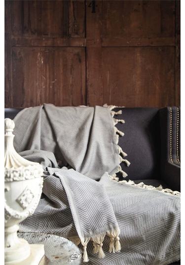 Decon Koltuk Şalı 170 230 Gri