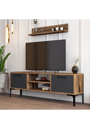 Variant Riga Tv Ünitesi - Ceviz - Antrasit