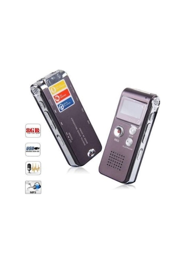 Hs-27 Profesyonel Dijital Ses Kayıt Cihazı Dahili Hoparlör 8 GB H