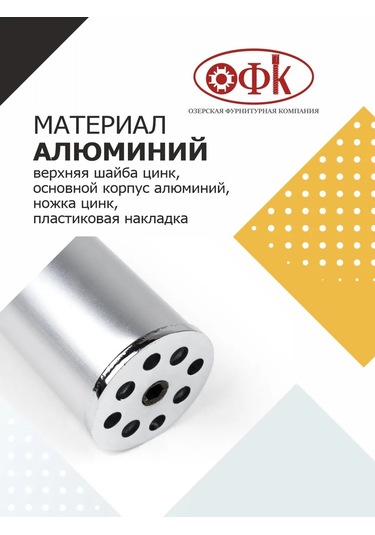 Ofk Mobilya Ayağı 104 Mm Metal 366599149 Siyah