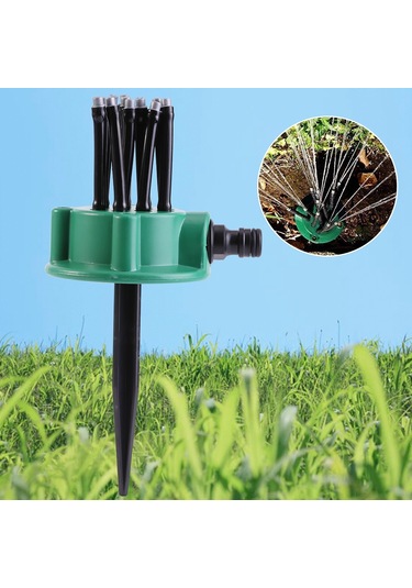 Lemestar Çiftli Sulama Sprinkler, Esnek Açı Kontrolü, Su Tasarrufu, Bahçe-bitki Sulama, Kolay Kurulum