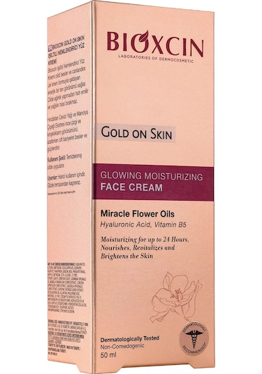 Bioxcin Gold On Skin Işıltılı Nemlendirici Yüz Kremi 50 Ml
