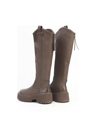 Pierre Cardin Kahve Kadın Çizme İthal Pcı-11196 001