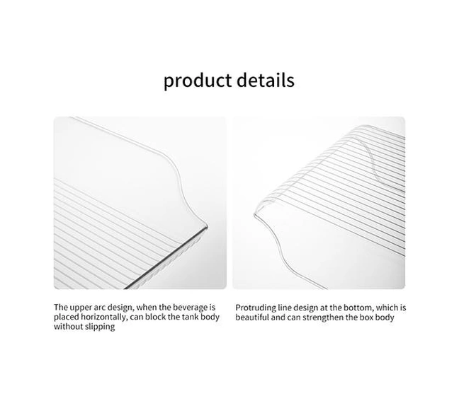 2 Adet Buzdolabı Organizatör Bineler Dispenser Tutucu Buzdolabı Dondurucu Mutfak Dolabı Temizle Plastik Gıda Kiler Kilit Saklama Kutusu Raf Raflar Ve Amp Tutucular 500ml