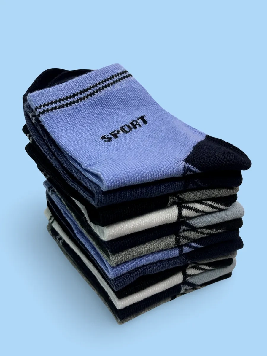 Top Family Çocuk Çorap Seti 12 Çift 404861066 Mavi