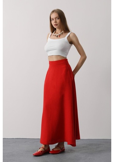 Keten Etek - Kırmızı Kırmızı