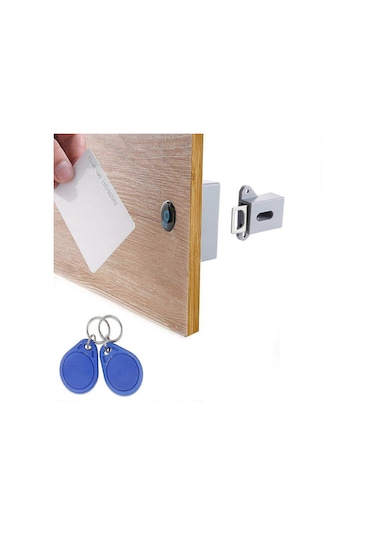 Görünmez Elektronik Dolap Kilidi, Gizli Kilit, Ahşap Dolap Çekmece Dolabı İçin Kendin Yap Rfıd Kilit Mandalı Diğer