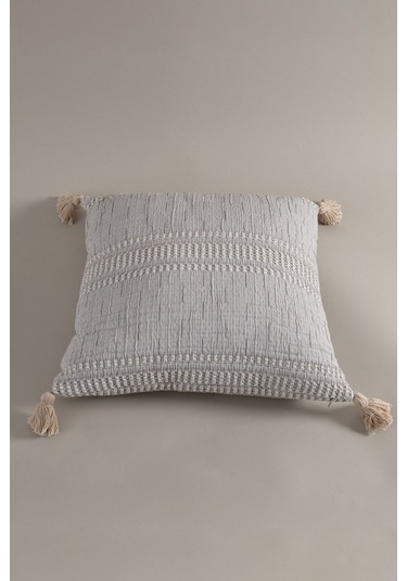 Koza Home Assos Bej Taş Yıkama Yastık 50x50 5039