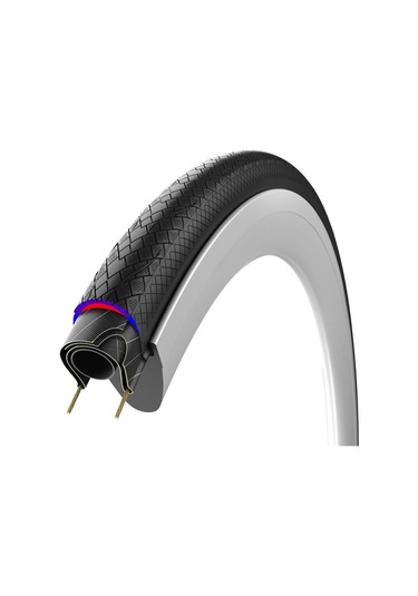 Vittoria Road Rubıno Pro Endurance 700x23 G2.0 Katlanır Dış Lasti Siyah - Kırmızı