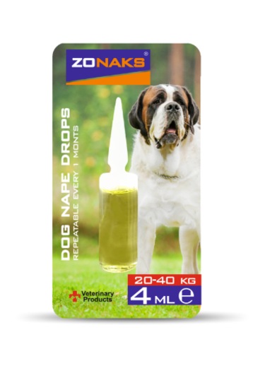 Zonaks Plus Tüy Deri Bakım Yağı Köpek 20-40 KG 4 ML